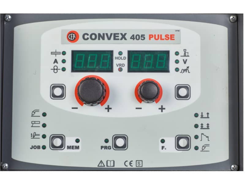 cea convex ovládací panel